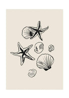 Seashell Art Print-Skudaboo