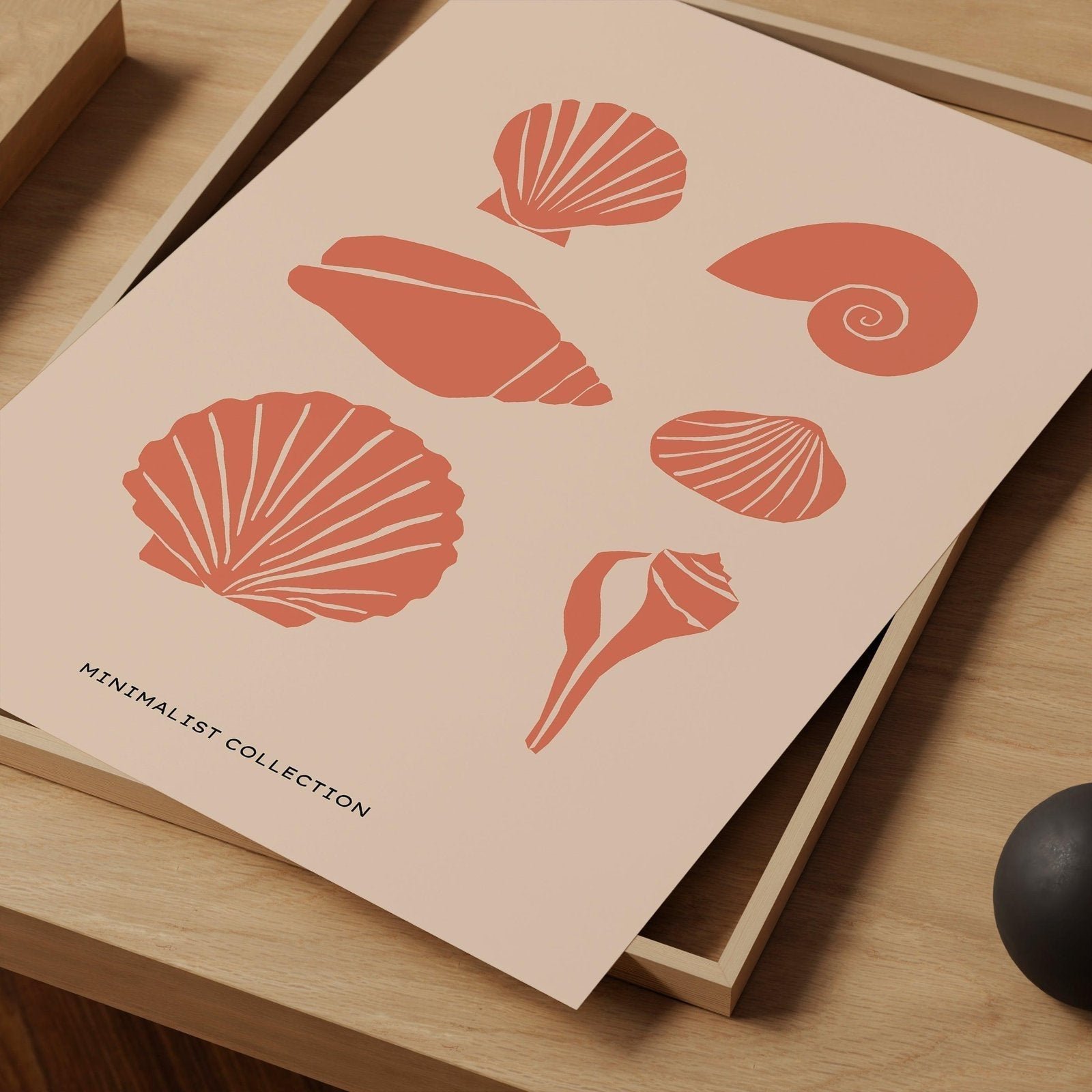 Seashell Art Print-Skudaboo