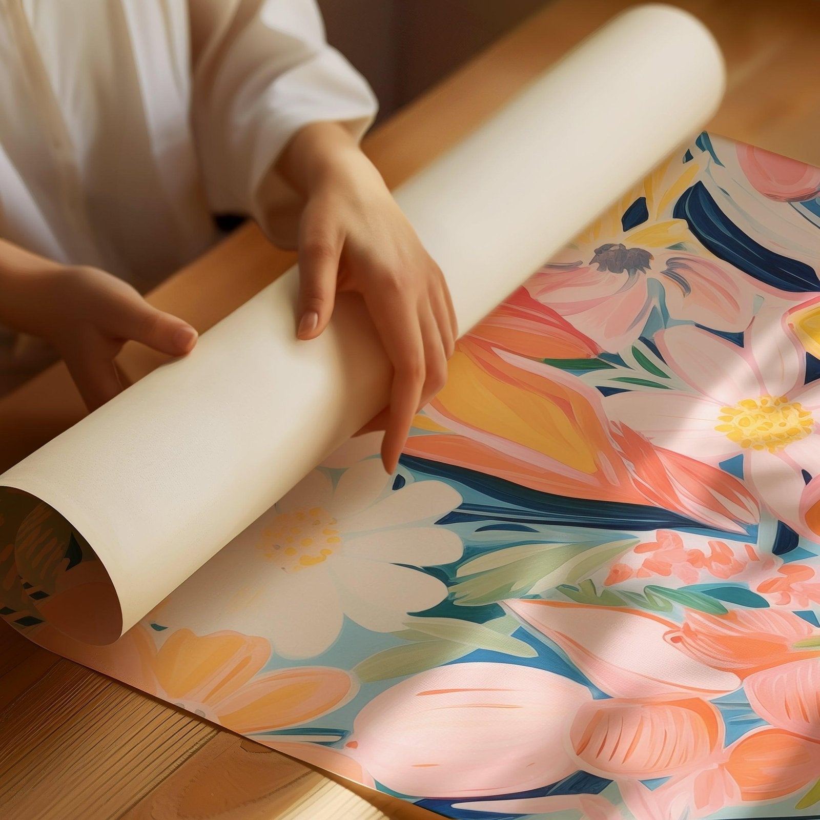 Spring Floral Art Print-Skudaboo