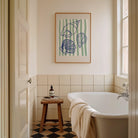 Stripes & Shells Art Print-Skudaboo