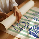 Stripes & Shells Art Print-Skudaboo