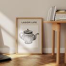 Teapot Art Print-Skudaboo