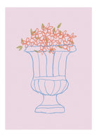 Vase & Flowers Art Print-Skudaboo