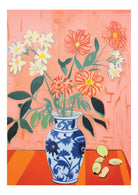 Vase & Flowers Art Print-Skudaboo