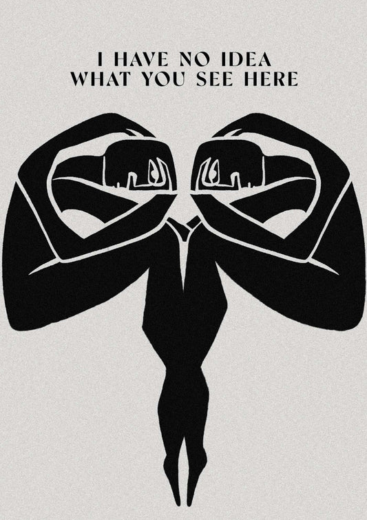 What Do You See Here? Art Print