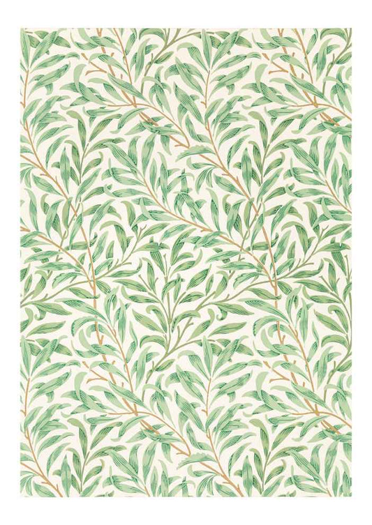 William Morris Willow Vintage Art Print