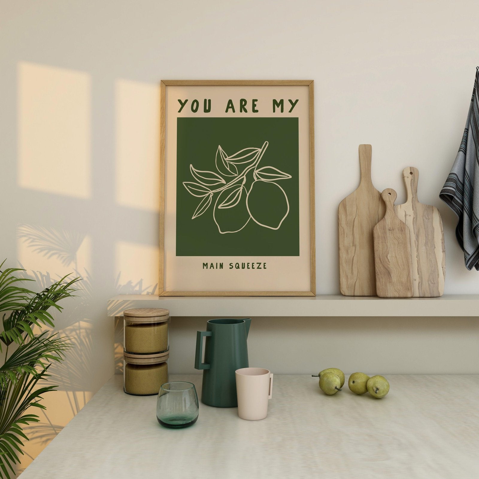You Are My Main Squeeze Art Print-Skudaboo