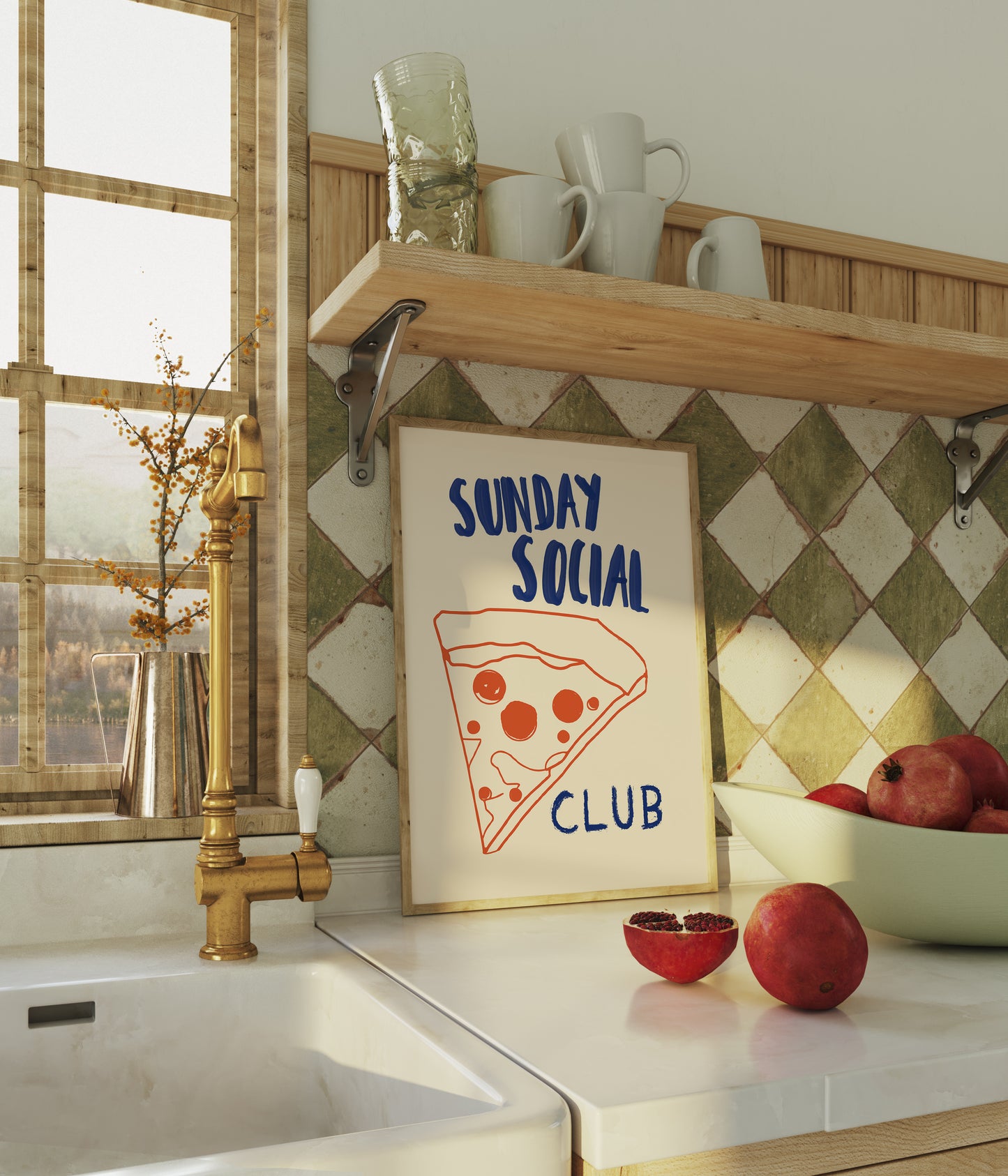 a picture of a sign that says sunday social club