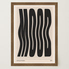 Mood Wavy Typography Art Print-Skudaboo