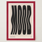 Mood Wavy Typography Art Print-Skudaboo