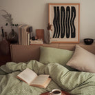 Mood Wavy Typography Art Print-Skudaboo