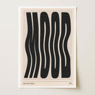 Mood Wavy Typography Art Print-Skudaboo