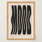 Mood Wavy Typography Art Print-Skudaboo
