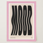Mood Wavy Typography Art Print-Skudaboo