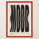 Mood Wavy Typography Art Print-Skudaboo