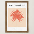 Minimalist Palm Leaf Art Print-Skudaboo
