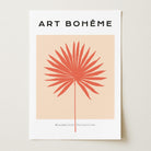Minimalist Palm Leaf Art Print-Skudaboo
