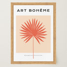 Minimalist Palm Leaf Art Print-Skudaboo