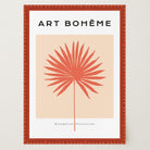 Minimalist Palm Leaf Art Print-Skudaboo