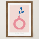 Minimalist Vase Art Print-Skudaboo