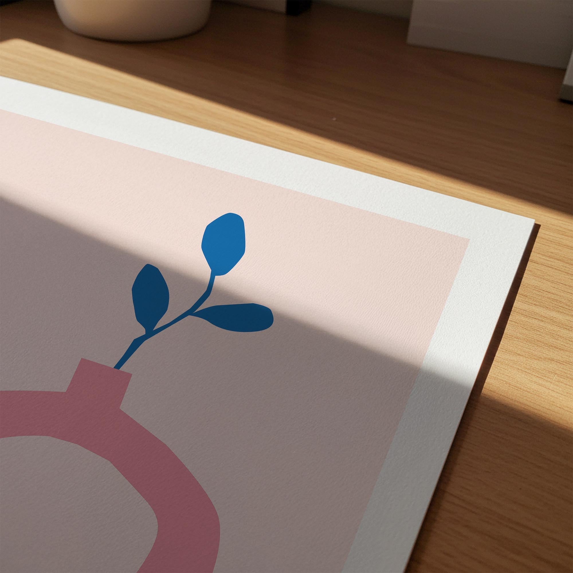 Minimalist Vase Art Print-Skudaboo