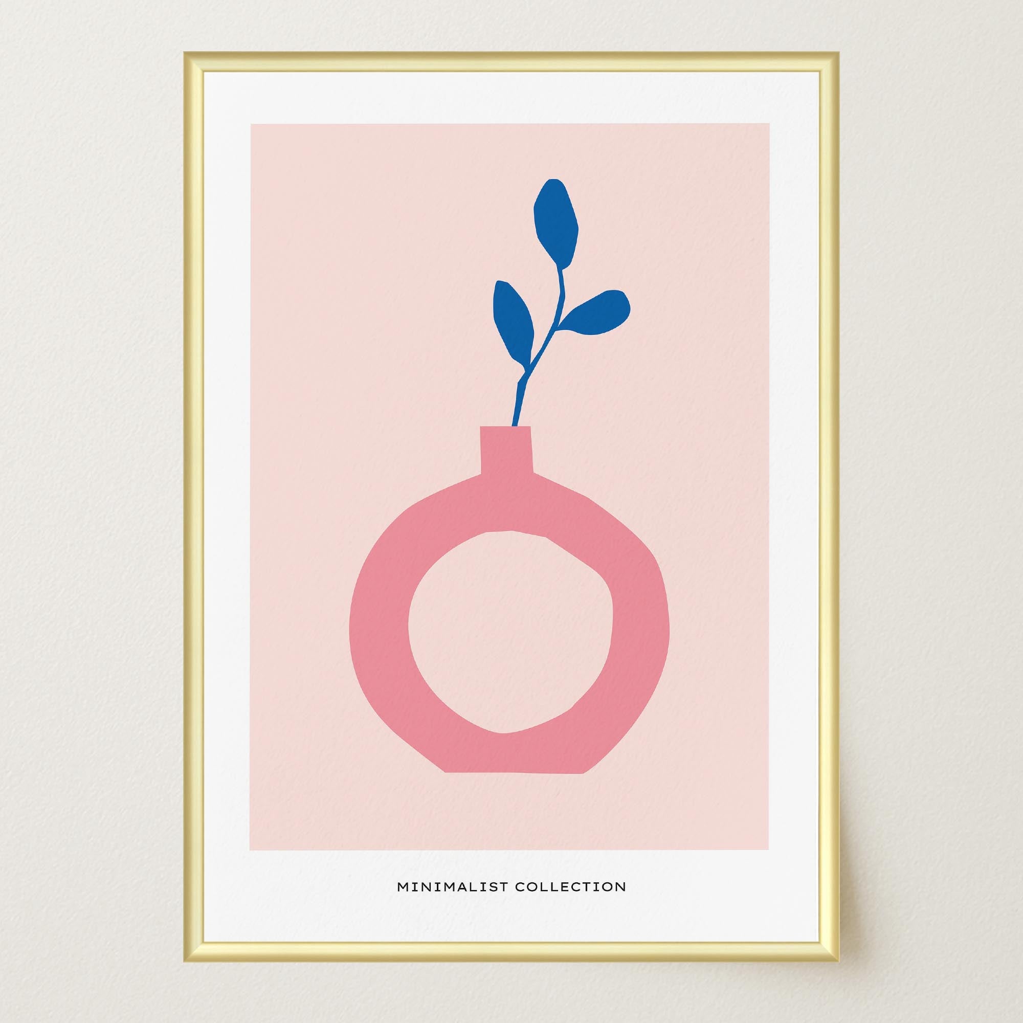 Minimalist Vase Art Print-Skudaboo