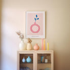 Minimalist Vase Art Print-Skudaboo