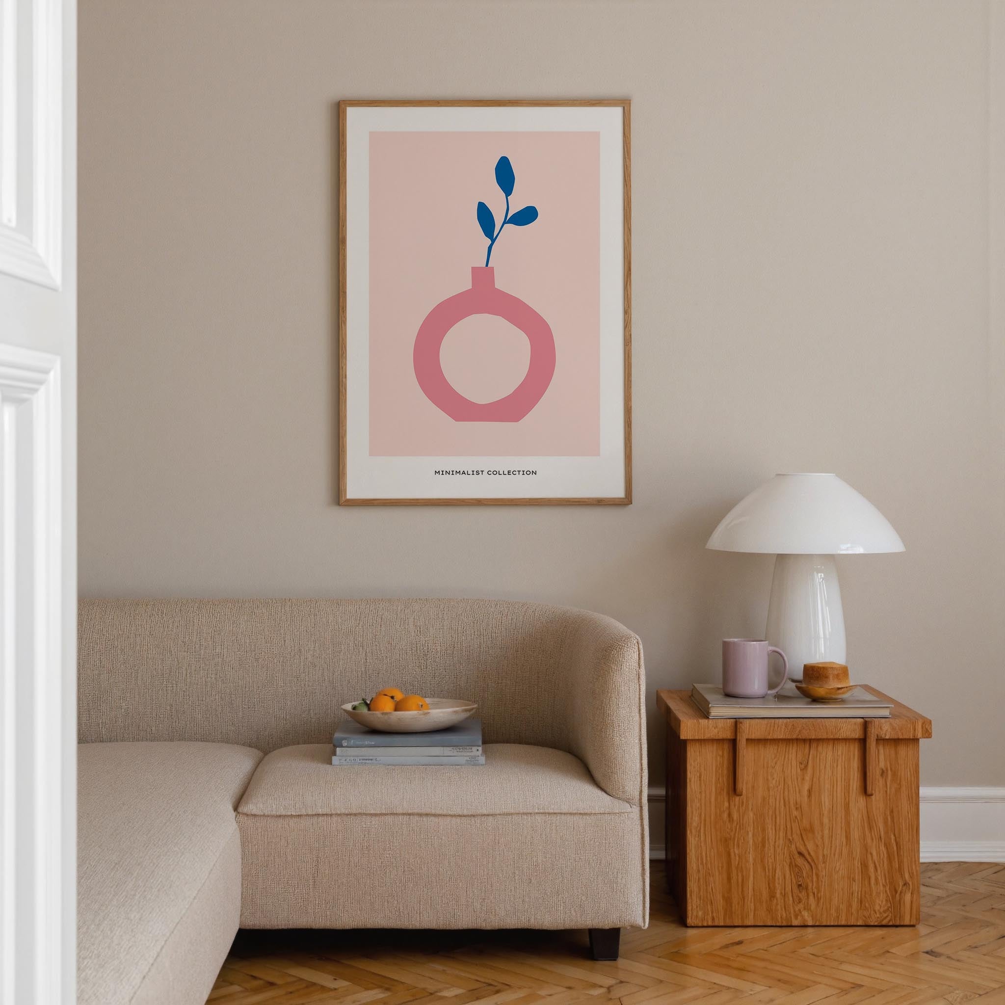 Minimalist Vase Art Print-Skudaboo