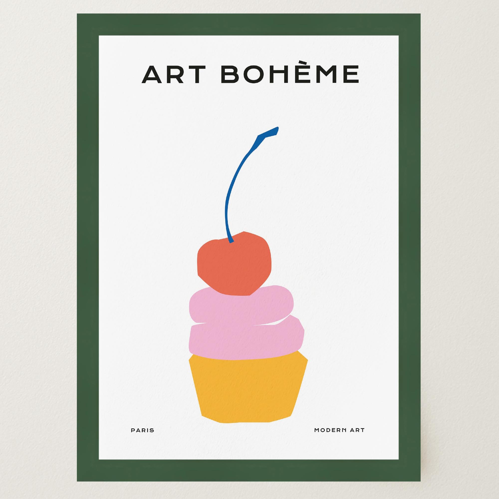 Cupcake Art Print-Skudaboo