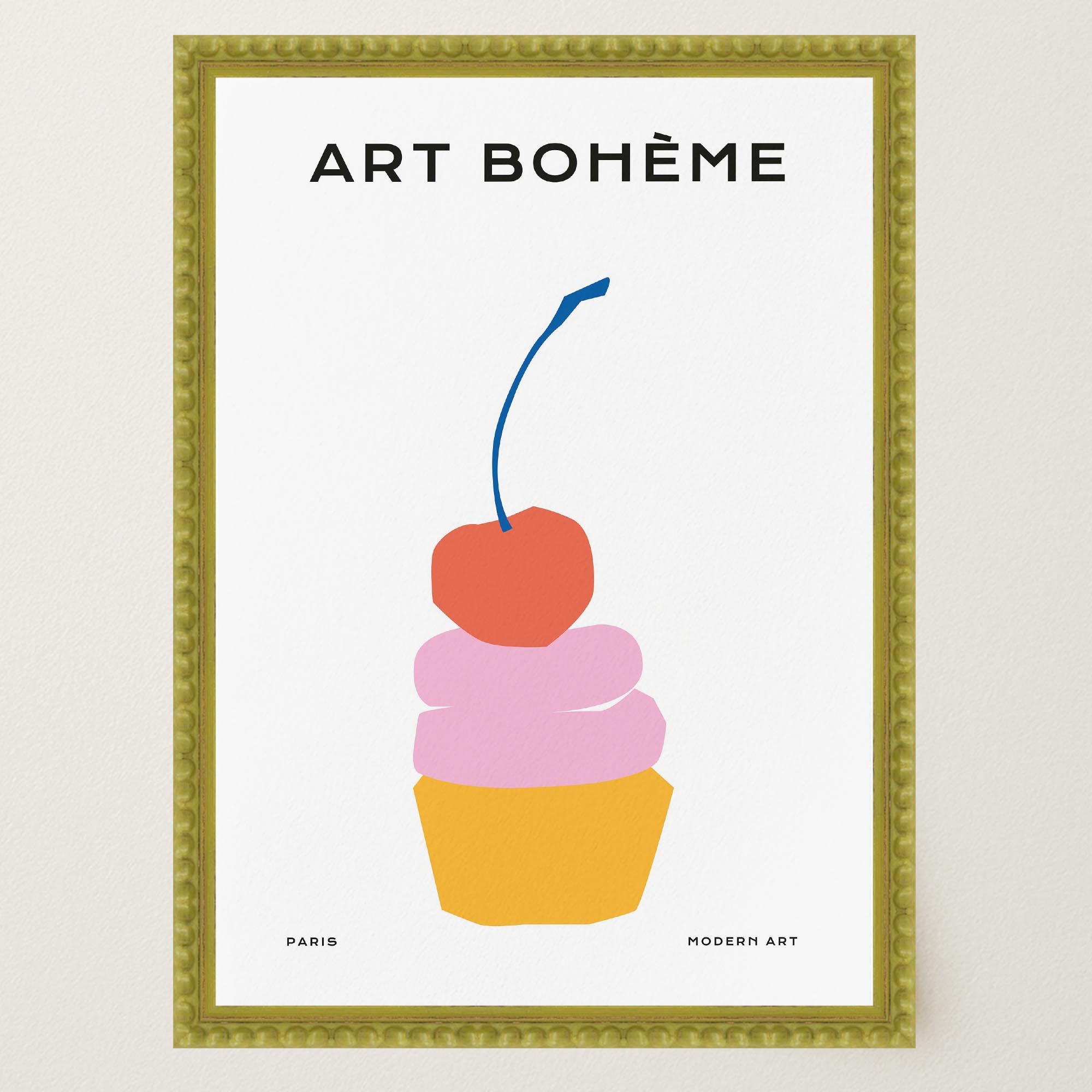 Cupcake Art Print-Skudaboo