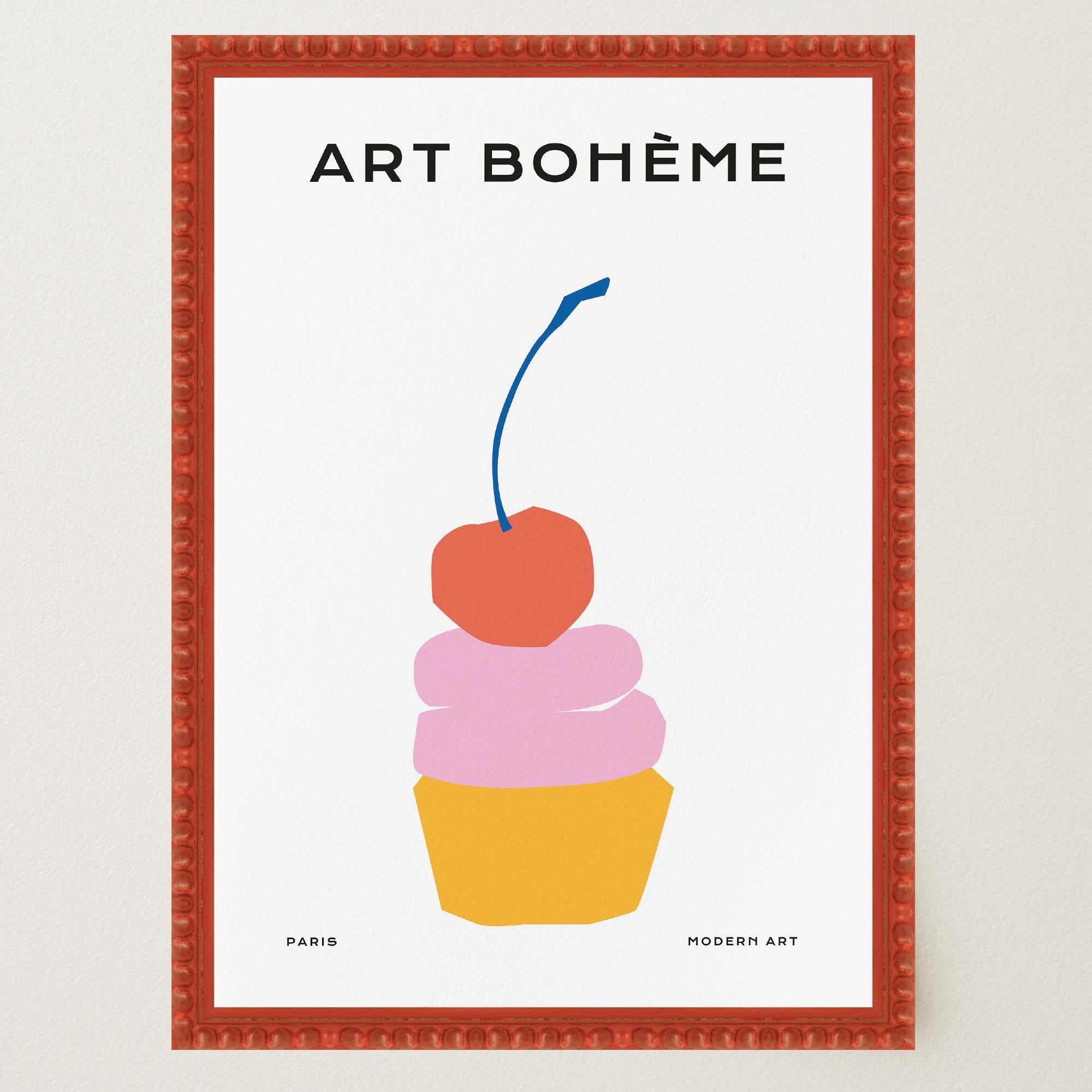 Cupcake Art Print-Skudaboo