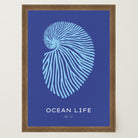 Nautilus Shell Ocean Art Print-Skudaboo