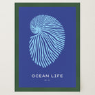 Nautilus Shell Ocean Art Print-Skudaboo