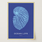 Nautilus Shell Ocean Art Print-Skudaboo