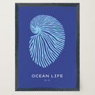 Nautilus Shell Ocean Art Print-Skudaboo