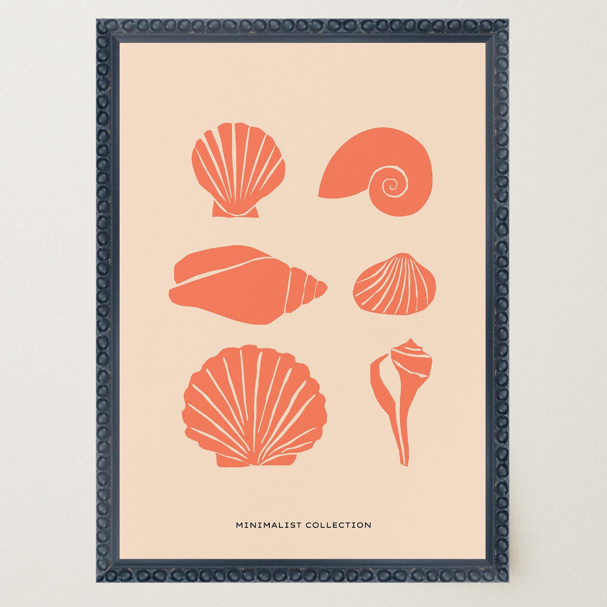 Seashell Coastal Art Print-Skudaboo