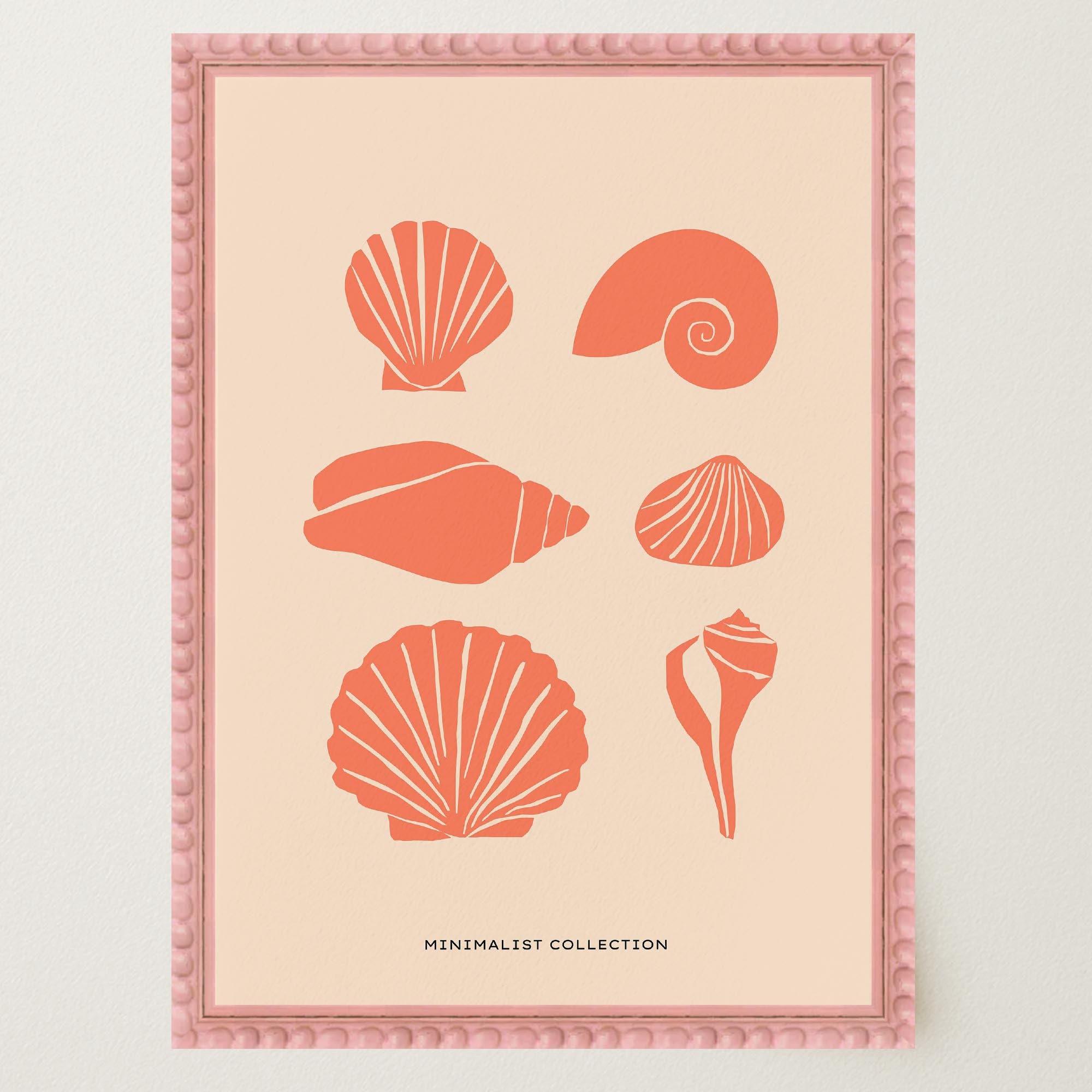 Seashell Coastal Art Print-Skudaboo
