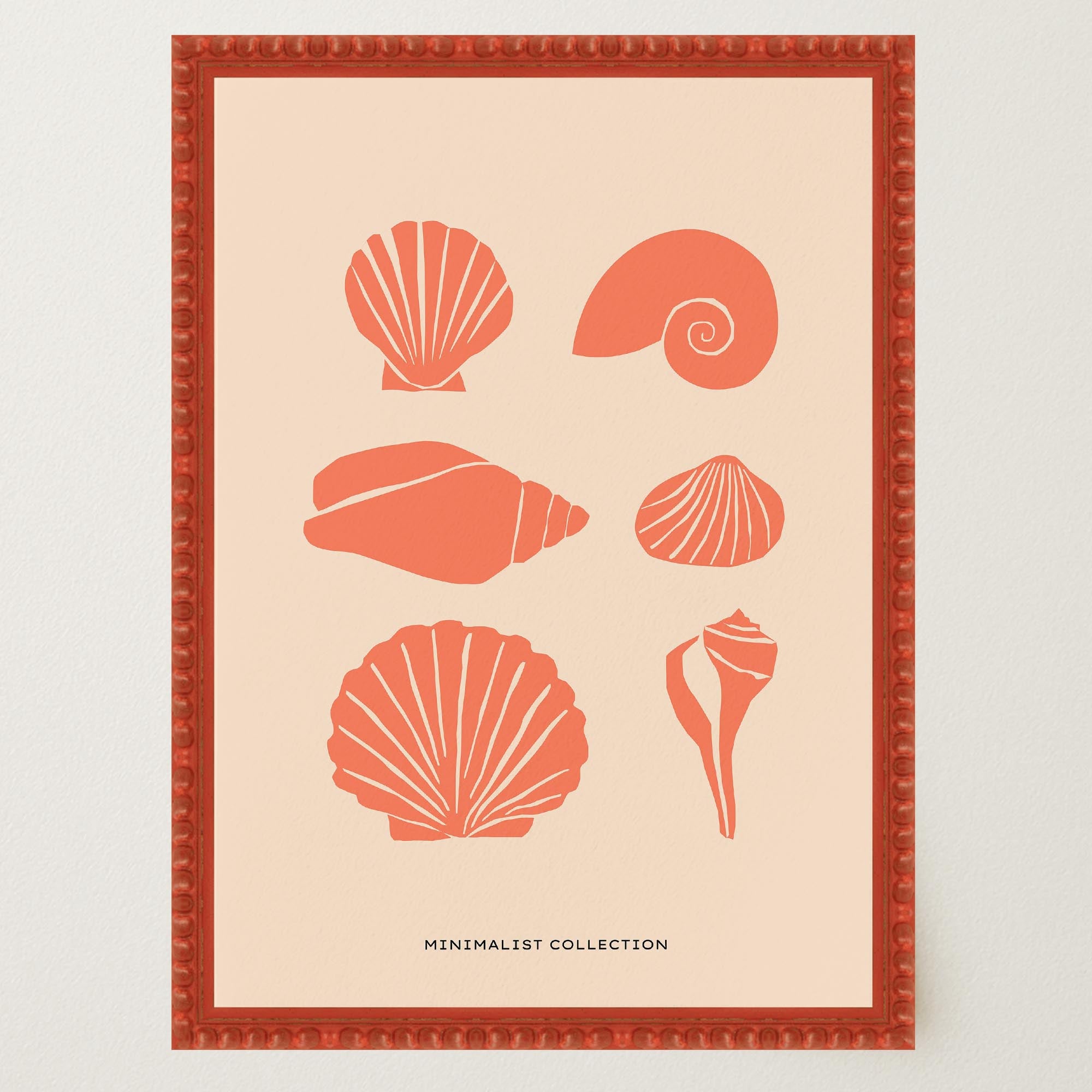 Seashell Coastal Art Print-Skudaboo