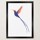 Hummingbird Art Print-Skudaboo