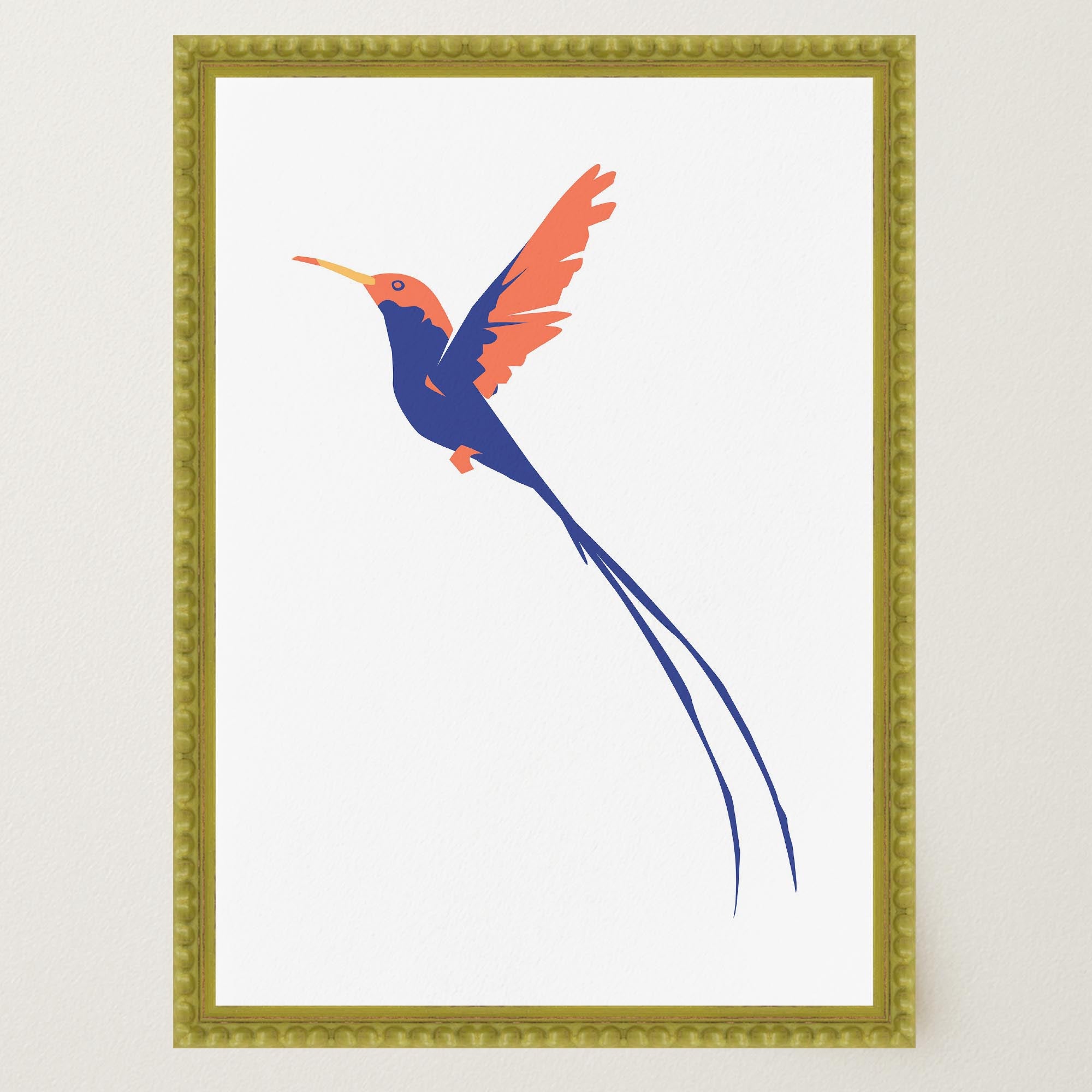 Hummingbird Art Print-Skudaboo