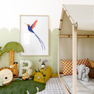 Hummingbird Art Print-Skudaboo