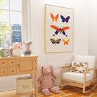Colourful Butterfly Art Print-Skudaboo