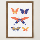 Colourful Butterfly Art Print-Skudaboo