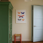 Colourful Butterfly Art Print-Skudaboo