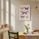 Colourful Butterfly Art Print-Skudaboo