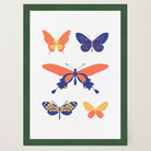 Colourful Butterfly Art Print-Skudaboo