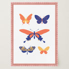 Colourful Butterfly Art Print-Skudaboo