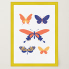 Colourful Butterfly Art Print-Skudaboo