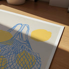 Lemon Kitchen Wall Art Print-Skudaboo