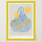 Lemon Kitchen Wall Art Print-Skudaboo